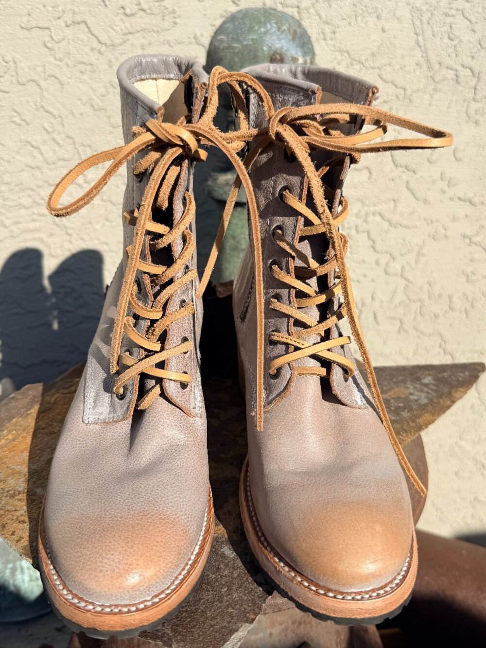 Freebird Leather Cavalier Lace Up Boots Size 9